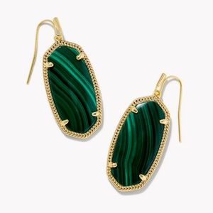 Kendra Scott elle gold drop Earrings
